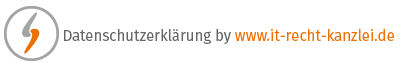 Datenschutzerkl&auml;rung by it-recht-kanzlei