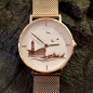 Preview: Warnemünder Uhr rose´