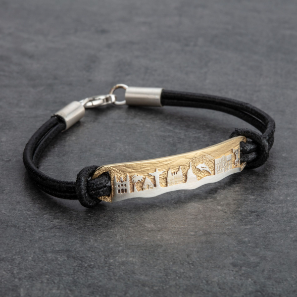 Armband Kanaren vergoldet