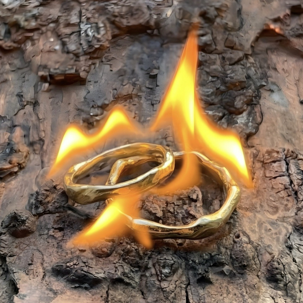 Trauringe 1063°C Schmelzprozess